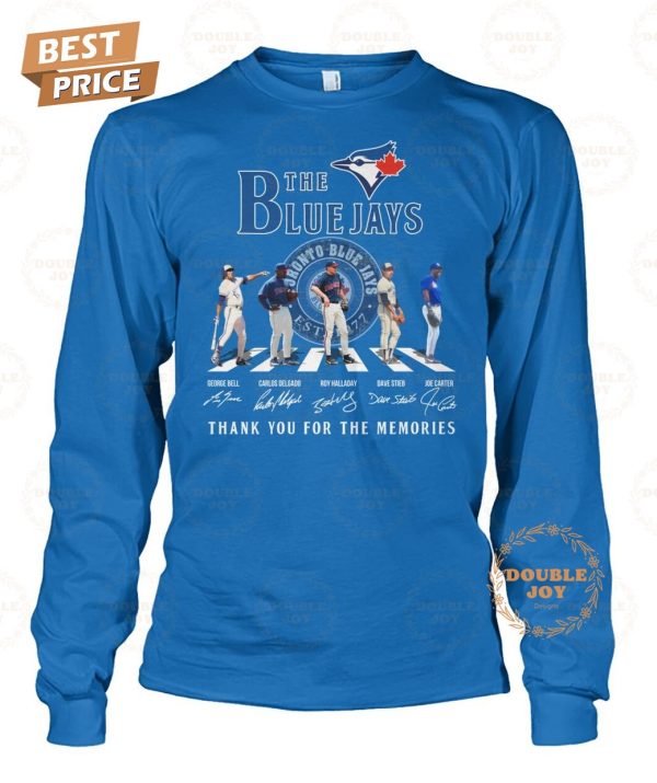 Toronto Blue Jays 47th Anniversary Thank You For The Memories T-Shirt