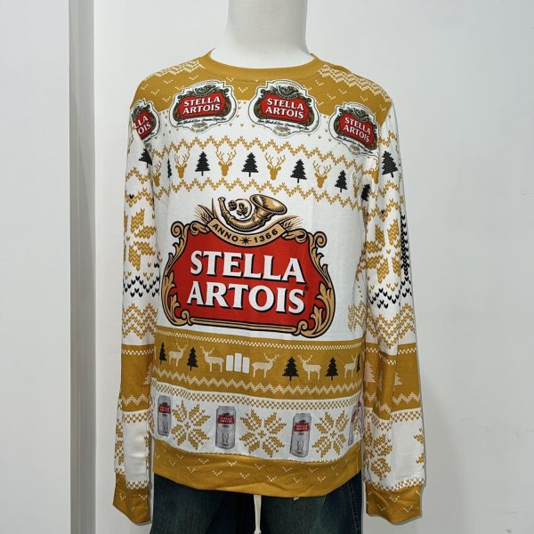 Stella Artois Beer Logo Ugly Christmas Sweater