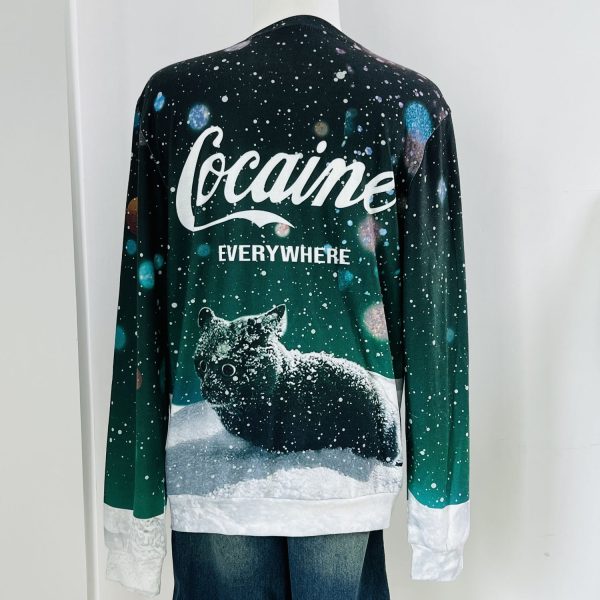 Snow Cat Cocaine Everywhere Premium Sweater