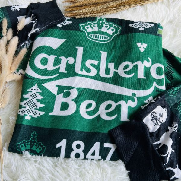 Carlsberg Beer Ugly Christmas Sweater