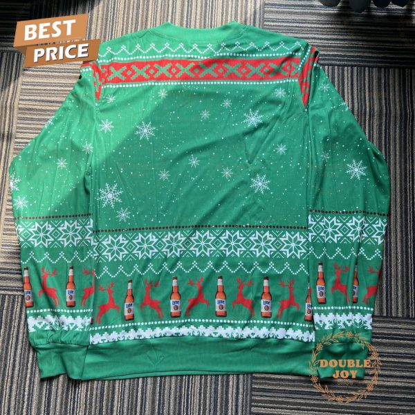 Funny Heineken Reinbeer Christmas Sweater – ‘Reinbeer’ Holiday Ugly Sweater, Green Festive Design