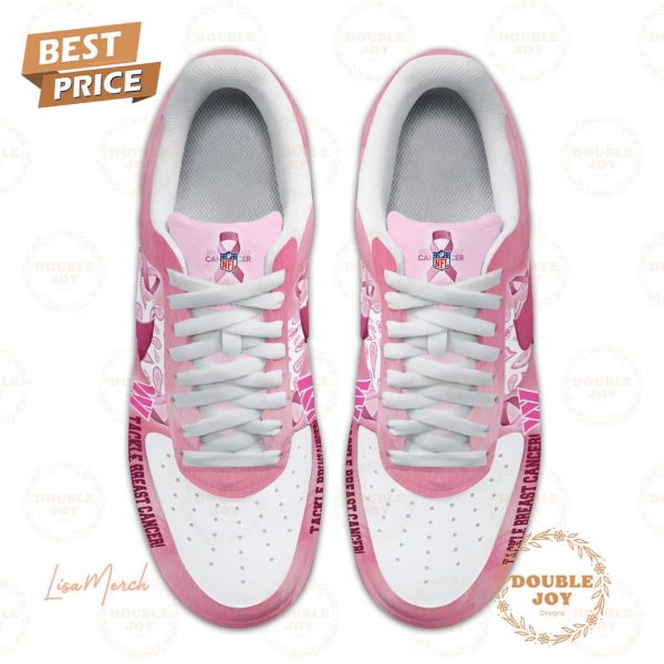 Washington Commanders Tackle Breast Cancer Air Force 1 Sneakers