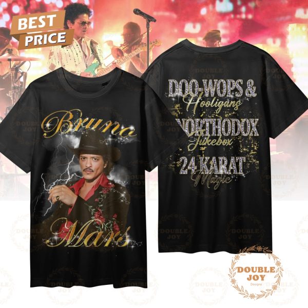 Bruno Mars Doo-Wops & Hooligans Unorthodox Jukebox 24 Karat Magic T-Shirt, Hoodie