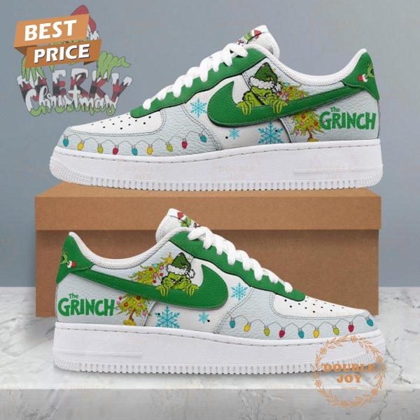 The Grinch Merry Christmas 2024 Air Force 1 Sneakers