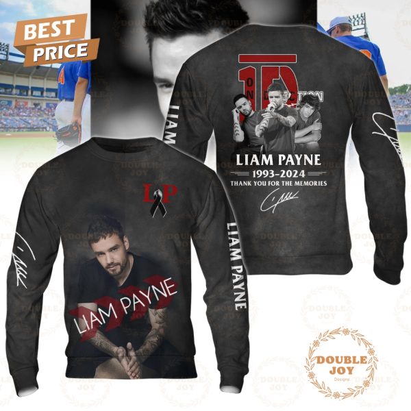 Liam Payne 1D 1993-2024 Thank You For The Memories T-Shirt, Hoodie