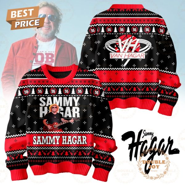 Sammy Hagar Van Hagar Christmas Sweater