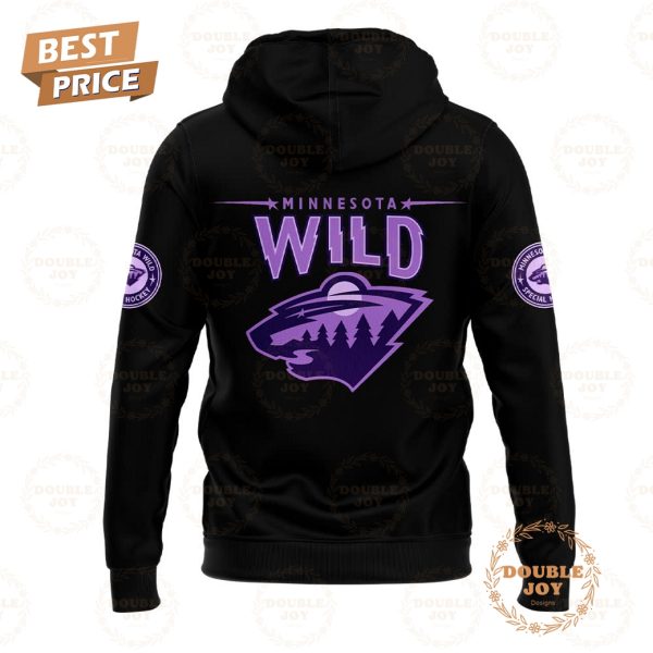 Minnesota Wild Hockey Fights Cancer 25th Anniversary Hoodie