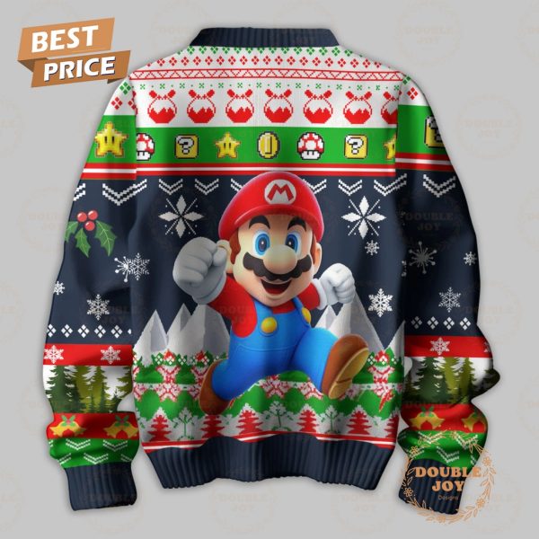 Super Mario Merry Christmas 2024 Sweater