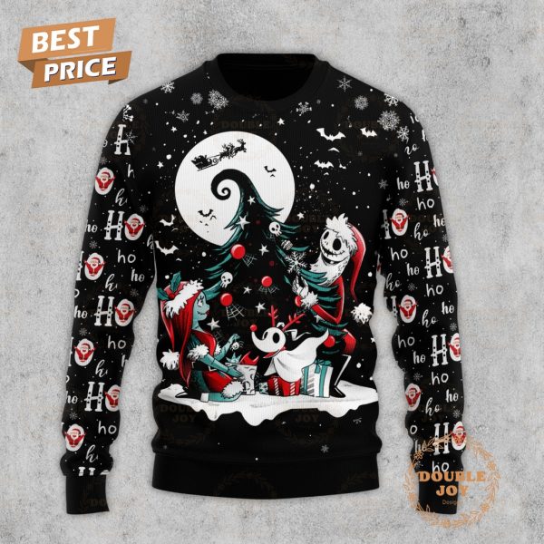 The Nightmare Before Christmas Ho Ho Ho Merry Christmas Sweater