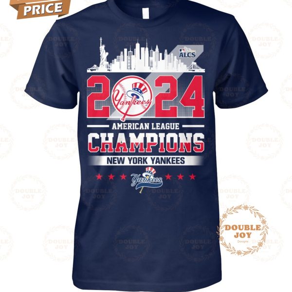 2024 American League Champions New York Yankees T-Shirt