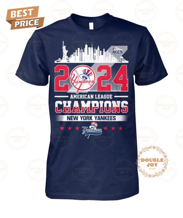 2024 American League Champions New York Yankees T-Shirt