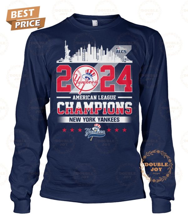 2024 American League Champions New York Yankees T-Shirt