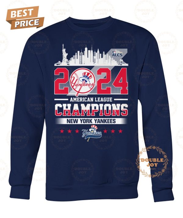 2024 American League Champions New York Yankees T-Shirt