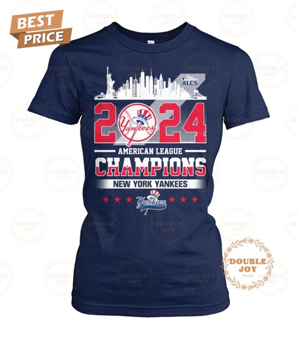 2024 American League Champions New York Yankees T-Shirt