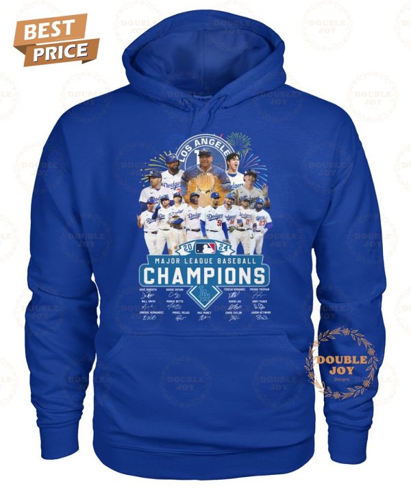 2024 Major League Baseball Champions Los Angeles Dodgers T-Shirt