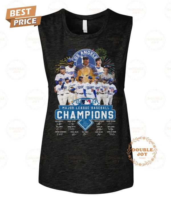 2024 Major League Baseball Champions Los Angeles Dodgers T-Shirt