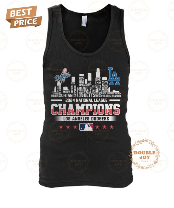 2024 National League Champions Los Angeles Dodgers T-Shirt