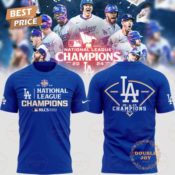 2024 NLCS Los Angeles Dodgers T-Shirt, Hoodie – Blue