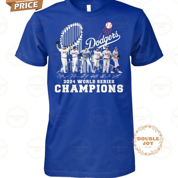 2024 World Series Champions Los Angeles Dodgers T-Shirt