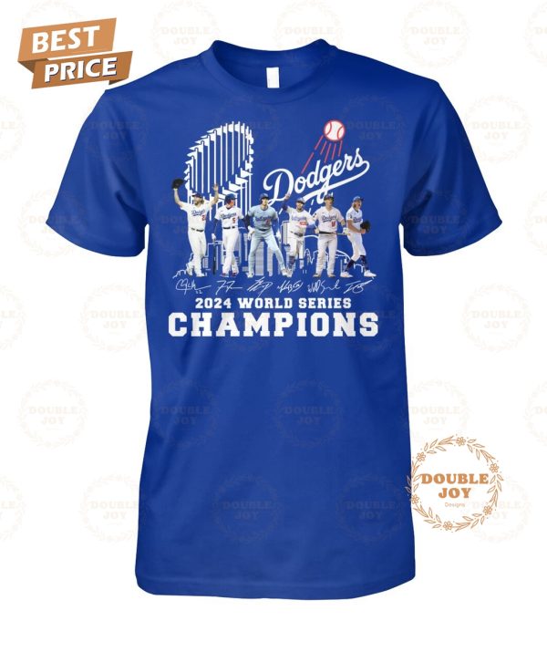 2024 World Series Champions Los Angeles Dodgers T-Shirt