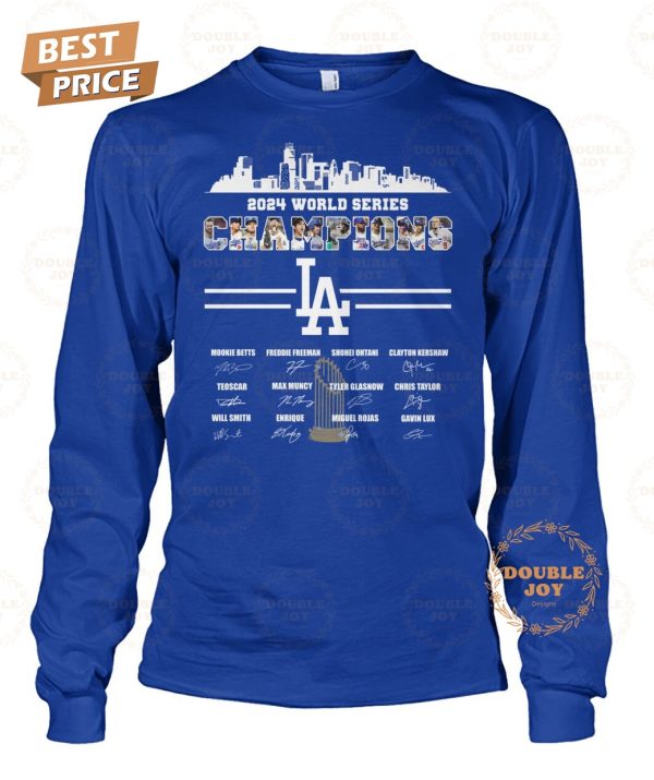 2024 World Series Champions Los Angeles Dodgers T-Shirt