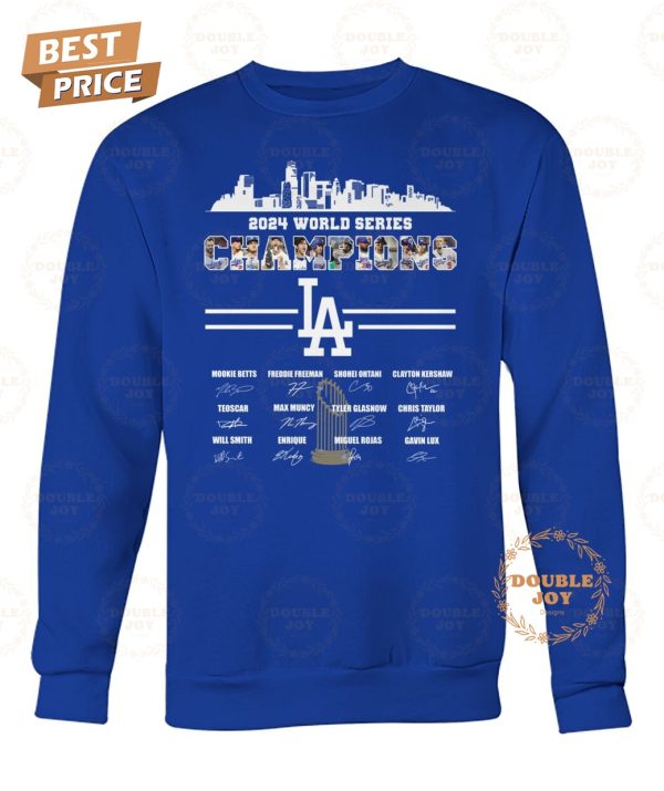 2024 World Series Champions Los Angeles Dodgers T-Shirt