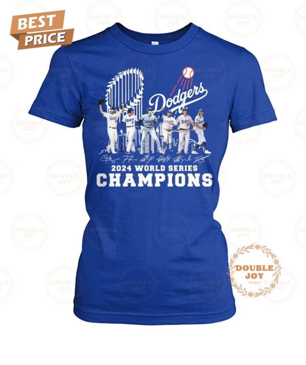 2024 World Series Champions Los Angeles Dodgers T-Shirt