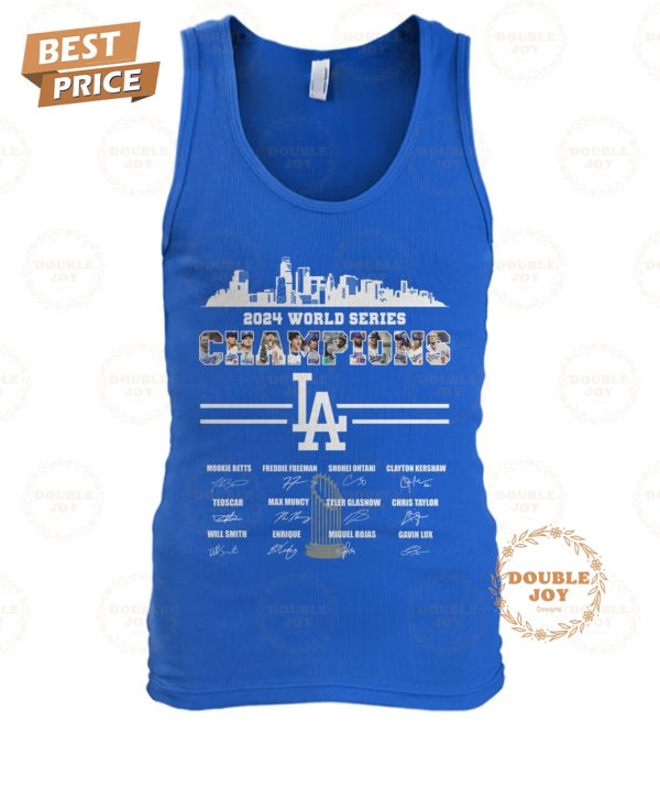 2024 World Series Champions Los Angeles Dodgers T-Shirt