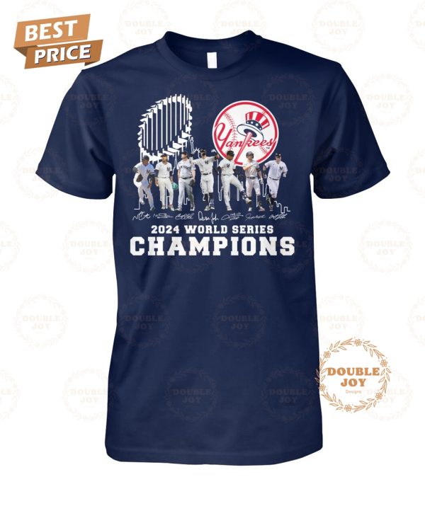 2024 World Series Champions New York Yankees T-Shirt