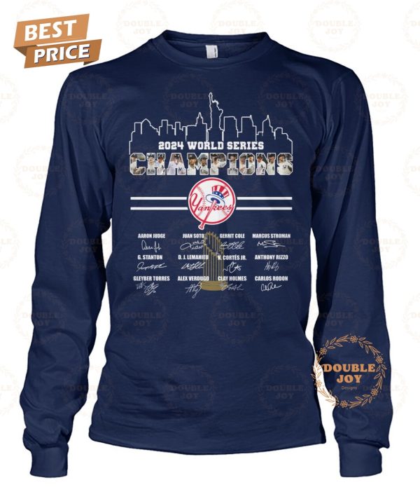 2024 World Series Champions New York Yankees T-Shirt