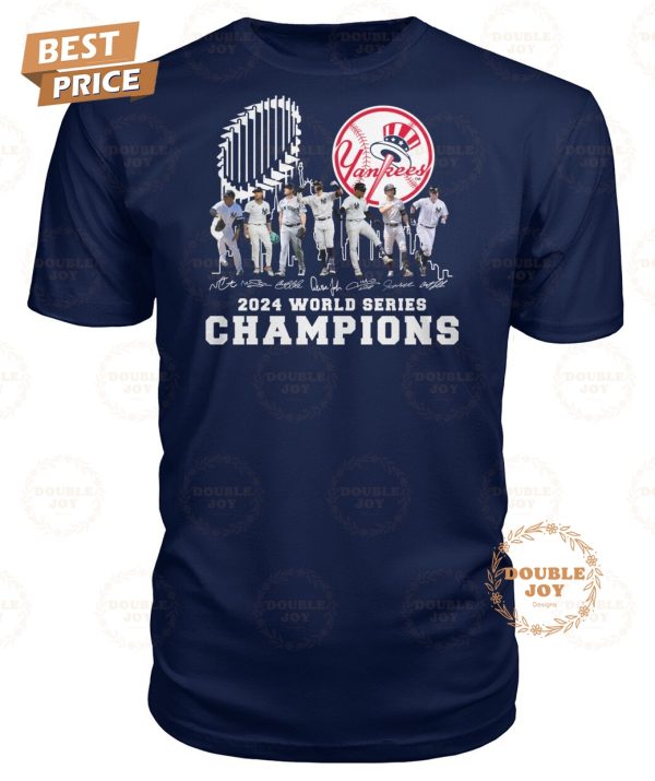 2024 World Series Champions New York Yankees T-Shirt