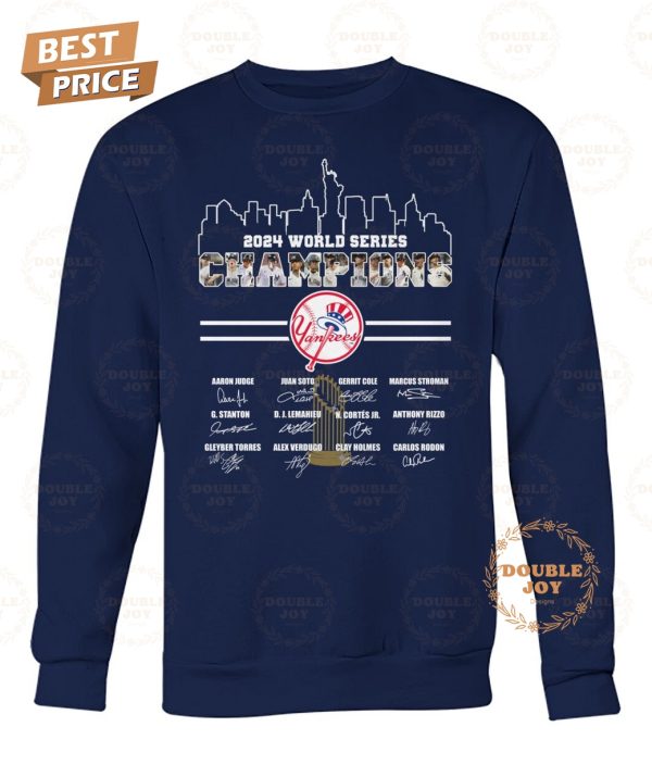 2024 World Series Champions New York Yankees T-Shirt