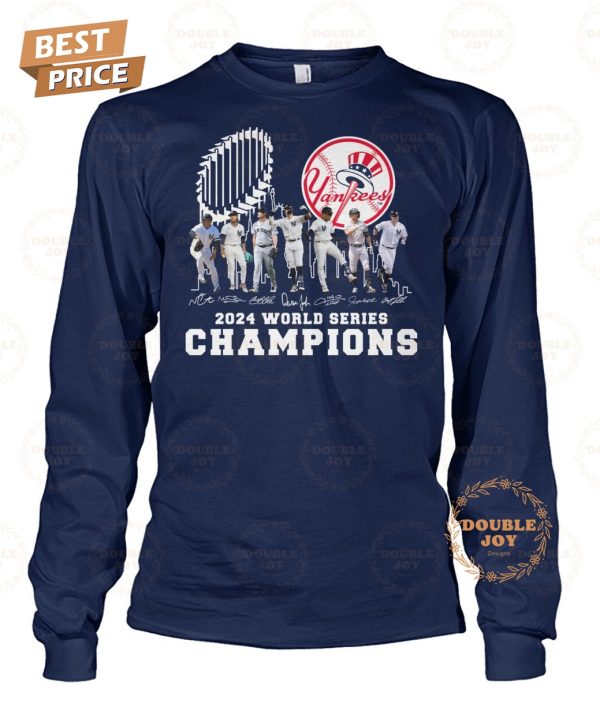 2024 World Series Champions New York Yankees T-Shirt