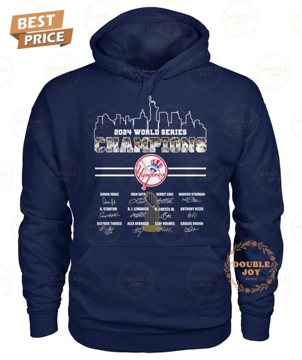 2024 World Series Champions New York Yankees T-Shirt