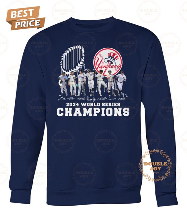 2024 World Series Champions New York Yankees T-Shirt