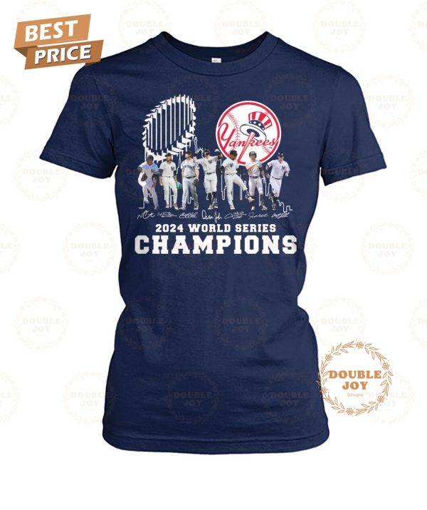 2024 World Series Champions New York Yankees T-Shirt