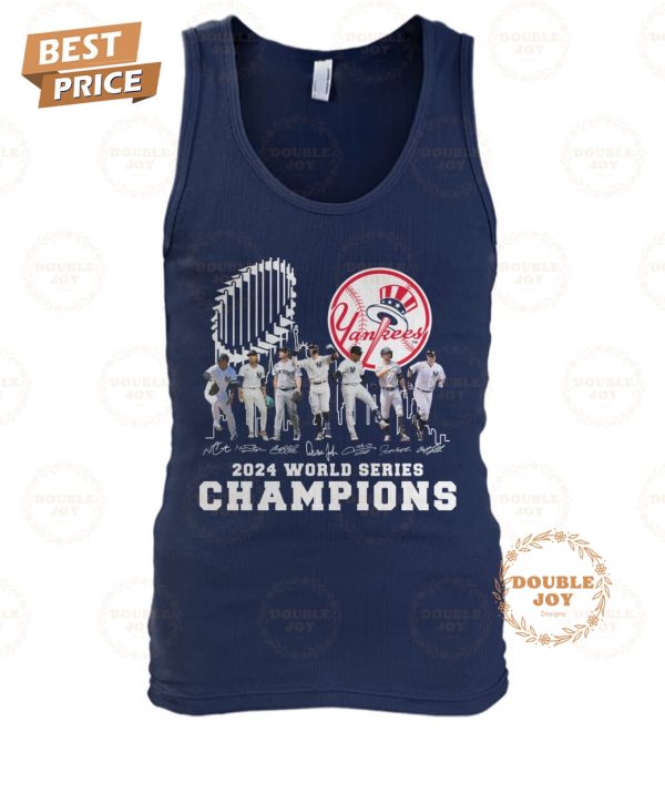 2024 World Series Champions New York Yankees T-Shirt