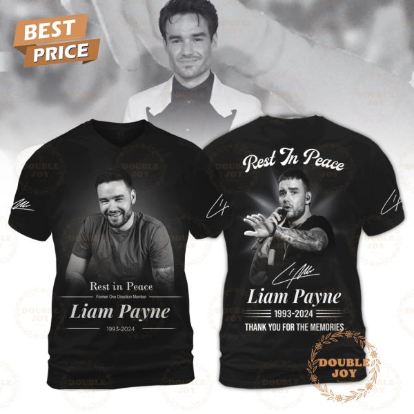 Rest In Peace Former One Direction Member Liam Payne 1993-2024 T-Shirt, Hoodie