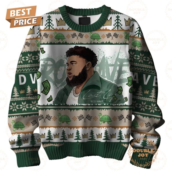 Rod Wave Graphic Merry Christmas Sweater