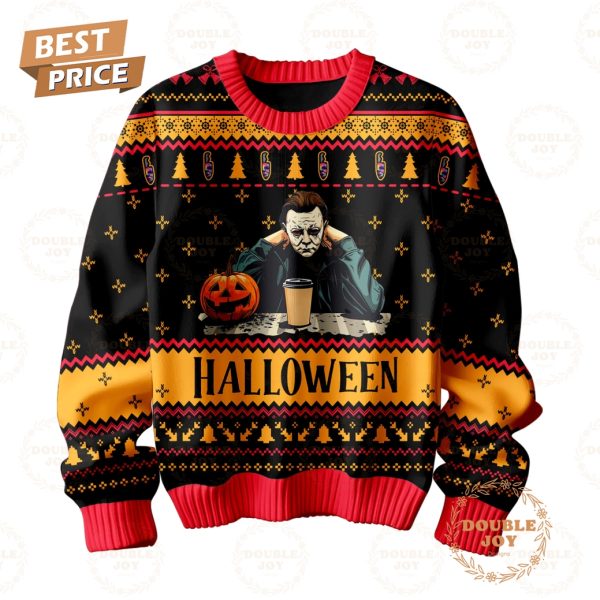 Michael Myers Film Halloween & Merry Christmas Sweater