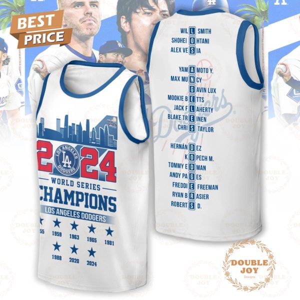 2024 World Series Champions LA Dodgers T-Shirt, Hoodie – Blue – YA81