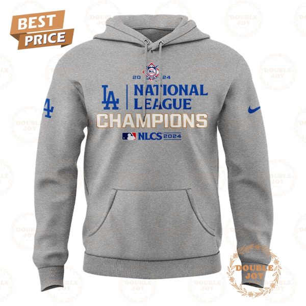 2024 NLCS Los Angeles Dodgers T-Shirt, Hoodie – Gray