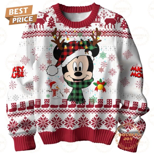 Mickey Mouse Cartoon Merry Christmas Sweater