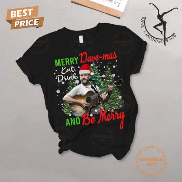 Dave Matthews Band Merry Dave-mas Eat Drink And Be Merry Fleece Pajamas Set