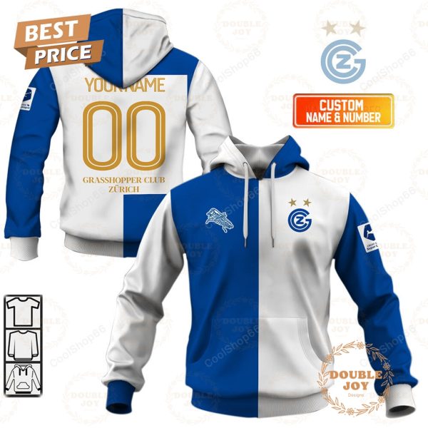 Grasshopper Club Zurich Jersey Style Hoodie