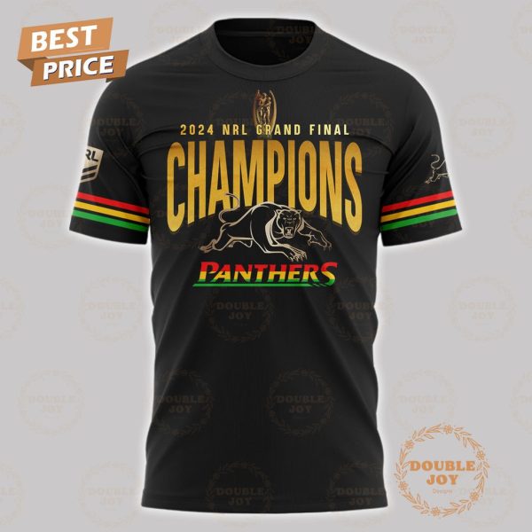 Penrith Panthers 2024 NRL Grand Final Champions 3D T-Shirt