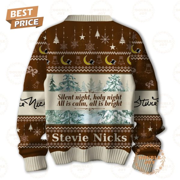 All I Want For This Christmas Is Stevie Nicks “Silent Night, Holy Night. All Is Calm, All Is Bright” Sweater