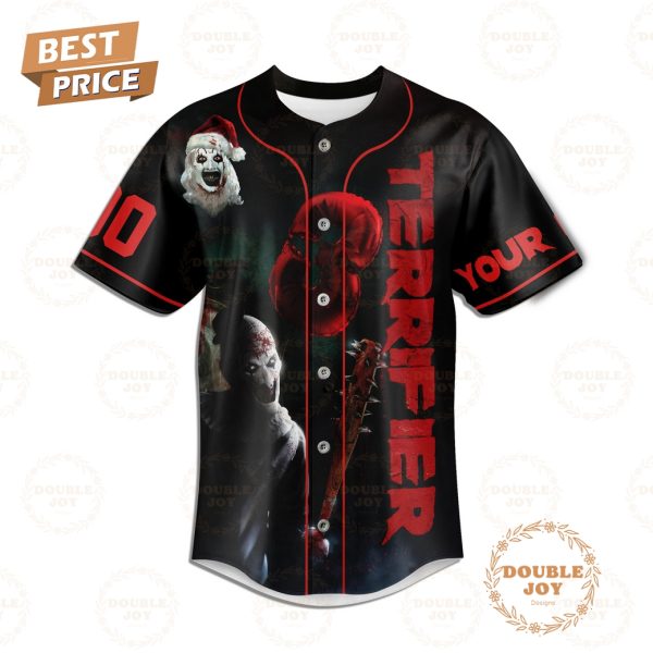 Terrifier He’s Killing Them One By One Custom Name Baseball Jersey