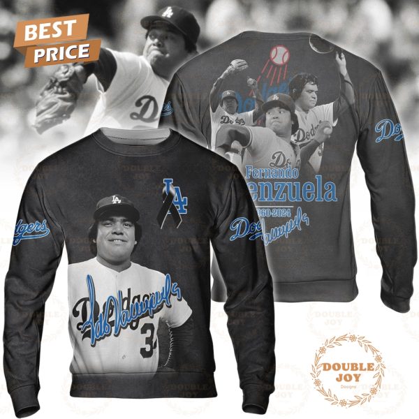 Fernando Valenzuela 1960-2024 Los Angeles Dodgers Thank You T-Shirt, Hoodie