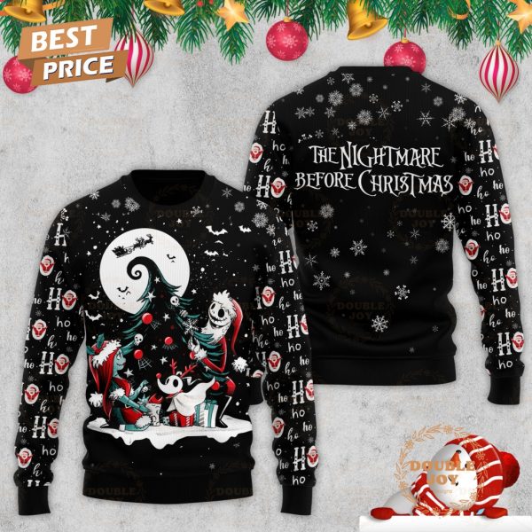 The Nightmare Before Christmas Ho Ho Ho Merry Christmas Sweater